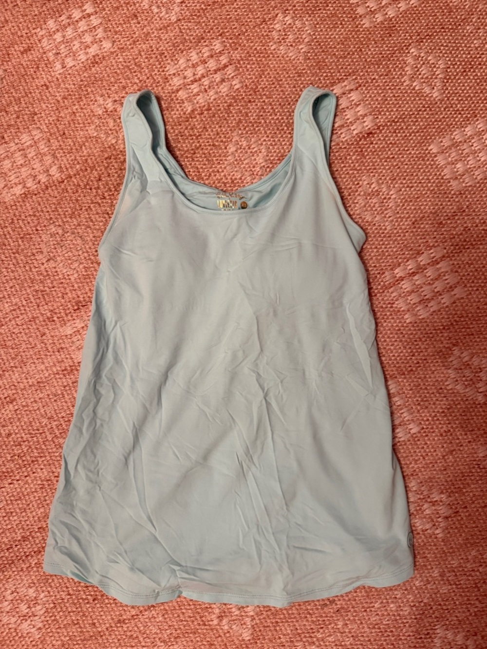 Lilly Pulitzer Luxletic Sunray Bra Tank in Light Blue Size XS